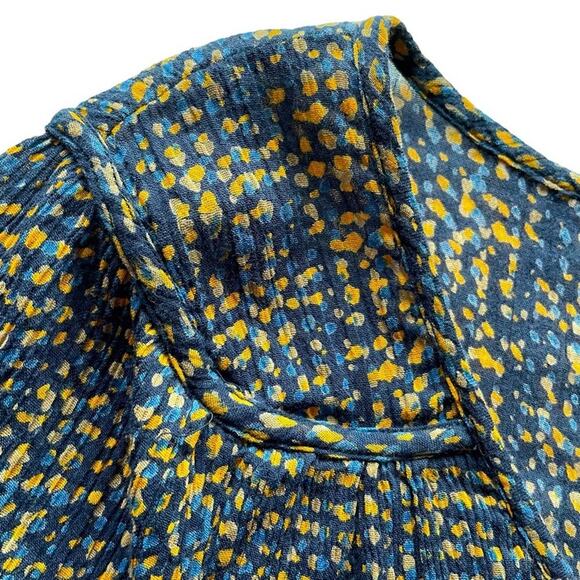 Lucky Brand 3/4 Sleeve Printed Blouse in size S. - Picture 4 of 7